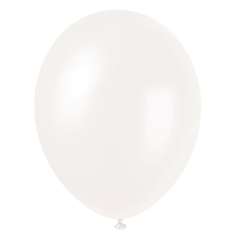 Balão Branco Perolado Iridiscente