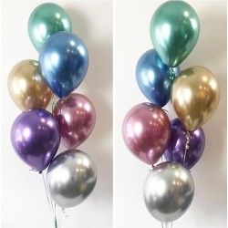 Balões Cromados Aqua