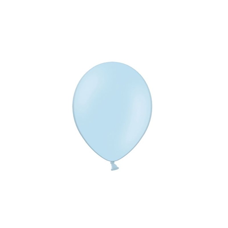 100 Balões Latex Azuis 12 cms
