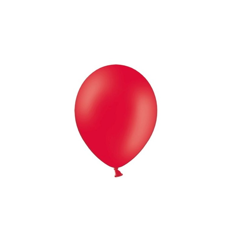 100 Balões Latex Vermelho 12 cms