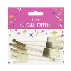 Toppers Cup Cakes Princesas