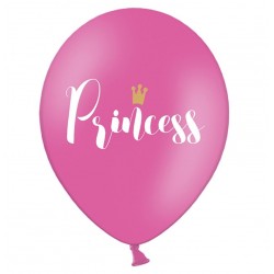 Balões Princesa Rosa Forte (1 pkt / 6 pc.)