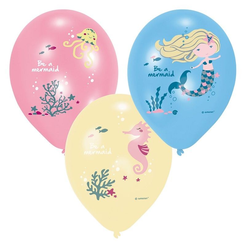 Balões Latex " Be a Mermaid"