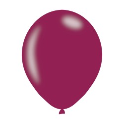 10 Balões Bordeaux