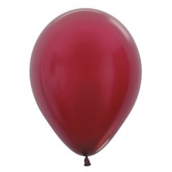 Balão Bordeaux Brilho 30 cms