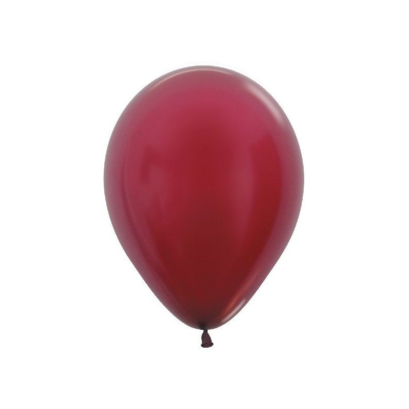 Balão Bordeaux Brilho 30 cms
