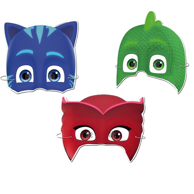 6 Máscaras PJ Mask