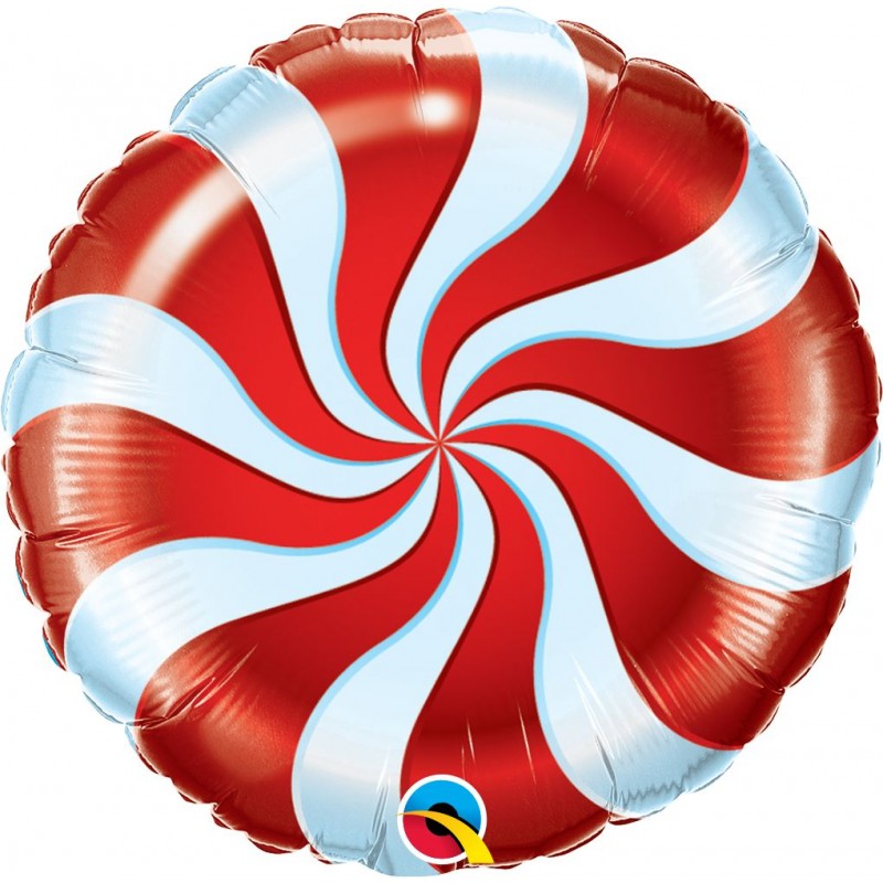 Balão Foil Doce Vermelho e Branco