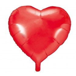 Balão Foil Coração Vermelho