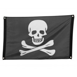Bandeira Piratas 60x90 cms