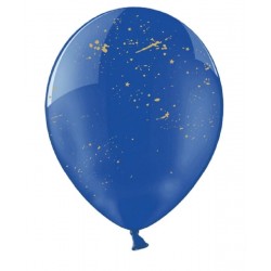 Balão Crystal Blue Splash Dourado***
