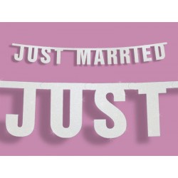 Banner Just Married 18 x 170cm