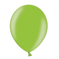 Balão Verde Metallic Brilhante 30 cms***