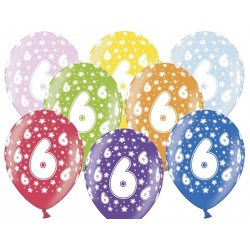 Balões Coloridos 6 anos
