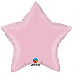 Balão Foil Estrela Pastel Pink