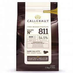 Callebaut Chocolate Negro 2.5 kgs