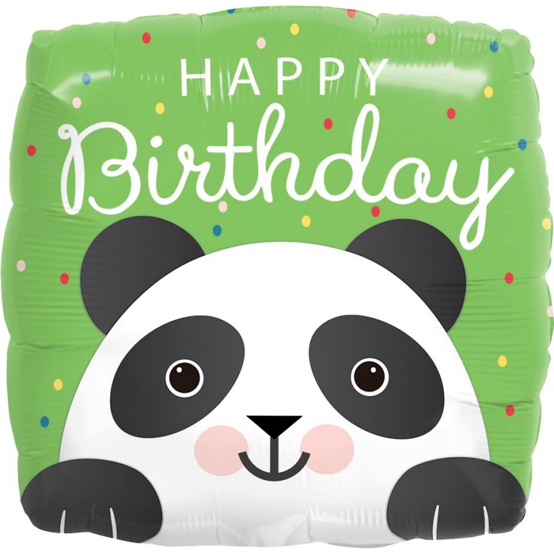Balão Happy Birthday Panda