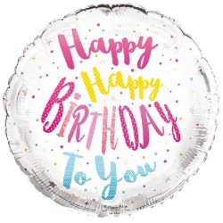 Balão Happy Birthday