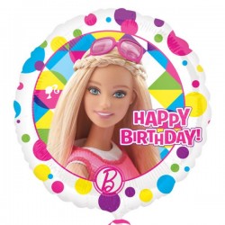 Balão Barbie Happy Birthday
