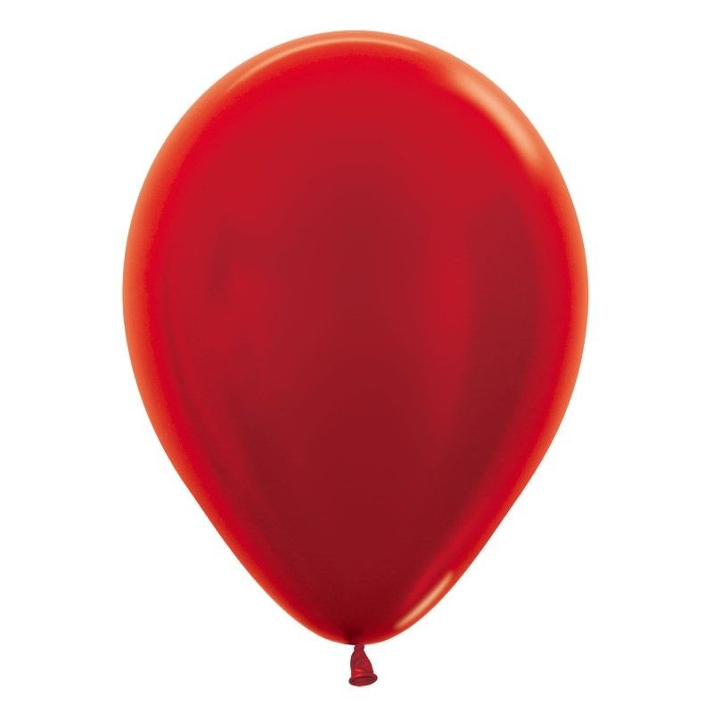 50 Balões Vermelhos