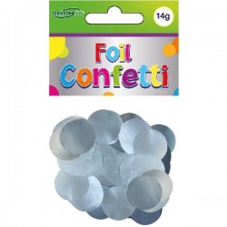 Confetis Azul Foil 2.5 cms