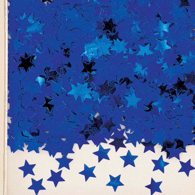 Confetis Mesa Estrelas Azuis