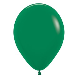 50 Balões Verde Floresta 30 cms