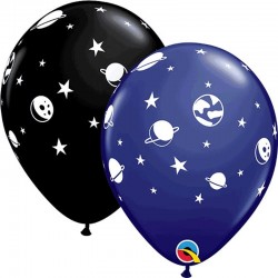 6 Balões Estrelas e Planetas