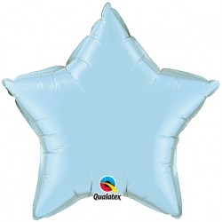 Balão Estrela Azul Bebé 50 cms