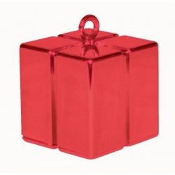 Peso Balões Presente/Cubo Vermelho