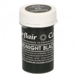 Corante em Pasta Midnight Black Sugarflair -25 grs