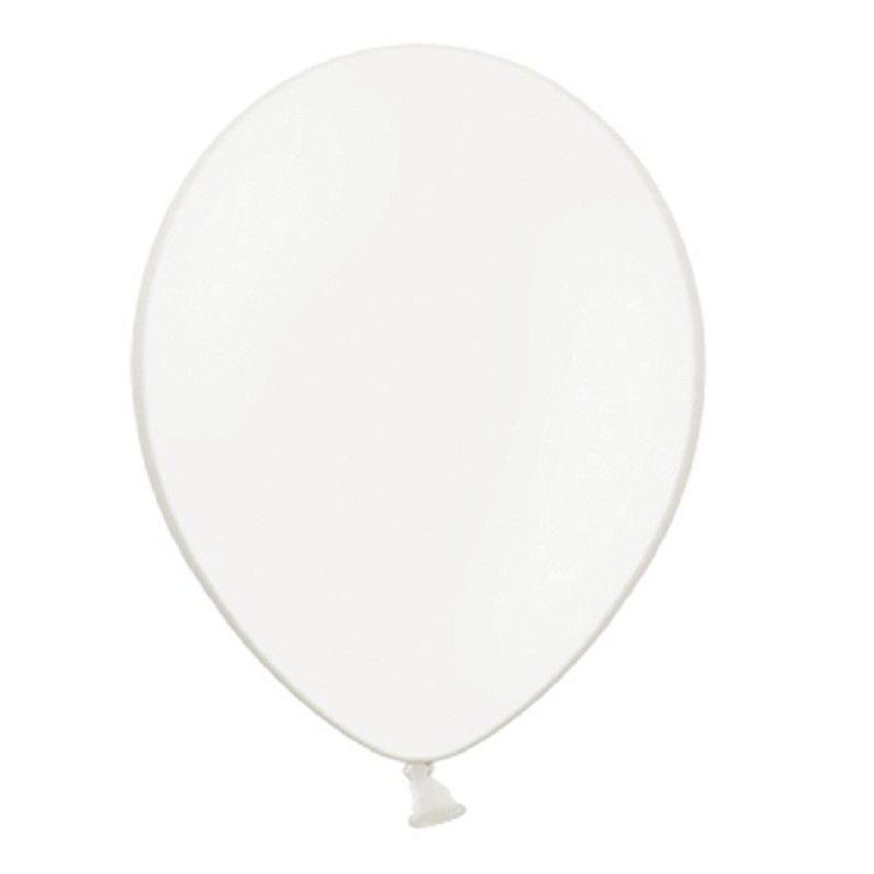 100 Balões Brancos 29 cms