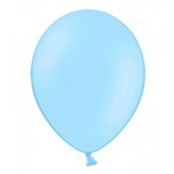 100 Balões Azul Ceú 29 cms