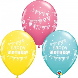 Balões Sortidos Happy Birthday