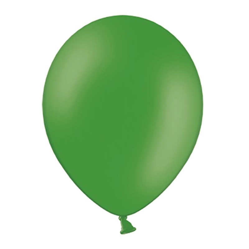 100 Balões Latex Verde Esmeralda 12 cms