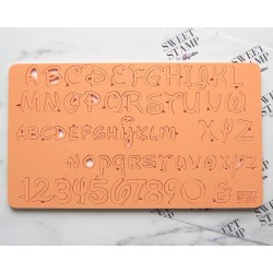 Sweet Stamps Conjunto Mágico - Maiúsculas, Minúsculas, Números e Símbolo