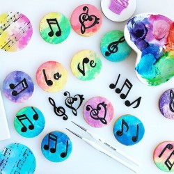 Sweet Stamps Elementos Musicais