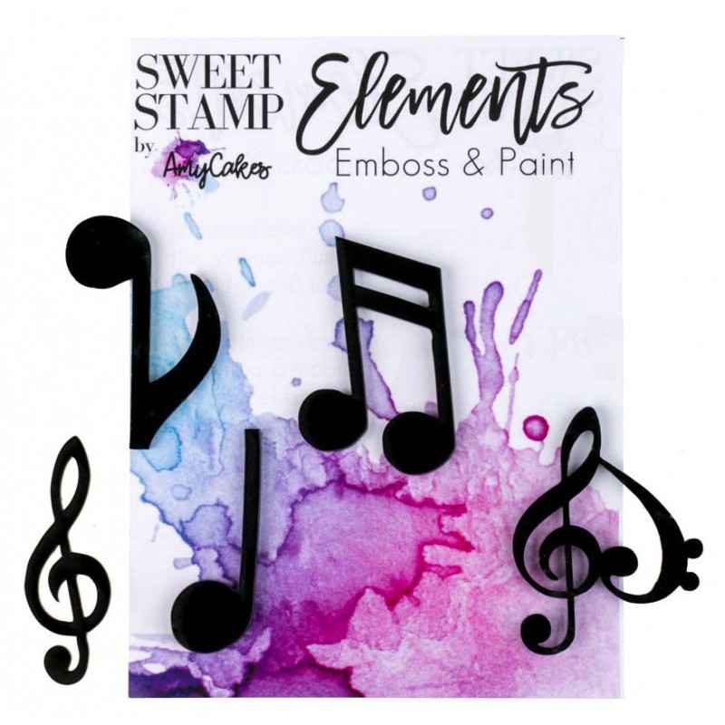 Sweet Stamps Elementos Musicais