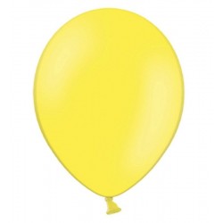 100 Balões Amarelos 29 cms