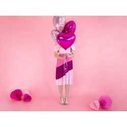 Balão Foil Rosa Claro 45 cms