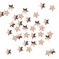 Confetis de Mesa Estrelas Rose Gold