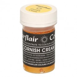 Corante em Pasta Cornish Cream Sugarflair -25 grs