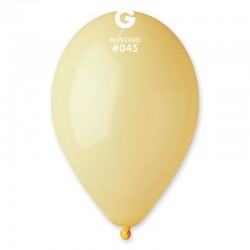 Balão Mostarda 30 cms