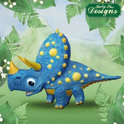 Molde Silicone Dinossauro Triceratops
