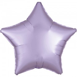 Balão Foil Estrela Satinada Lilás