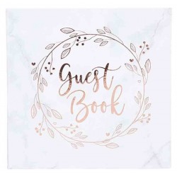 Guest Book Rose Gold