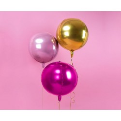Balão Foil Bola Rosa Escuro 40 cms