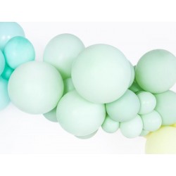 50 Balões Pastel Pistachio 30 cms