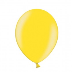 100 Balões Amarelos 15 cms