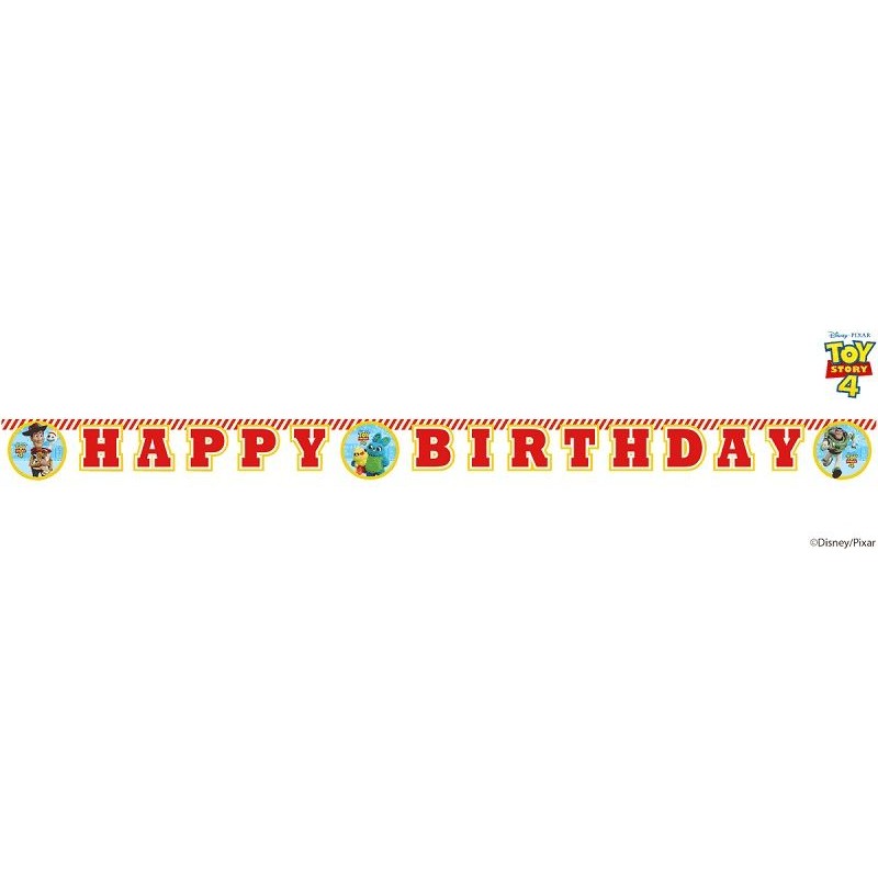 Banner Happy Birthday Toy Story